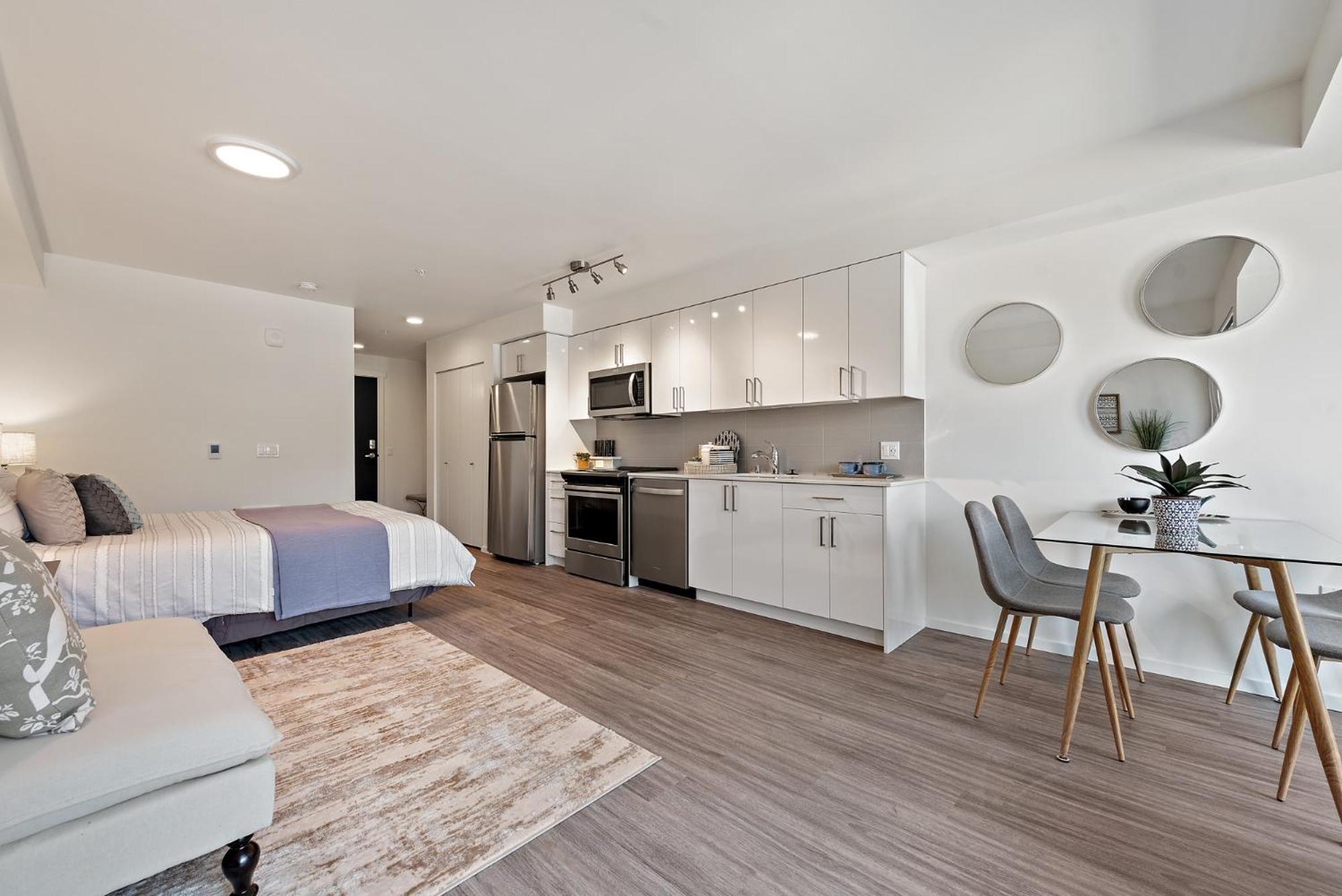 University Of Washington New Apartment Studio W/Kitchen And Balcony Σιάτλ Εξωτερικό φωτογραφία